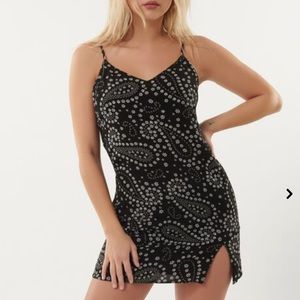 Garage Satin Slip Dress